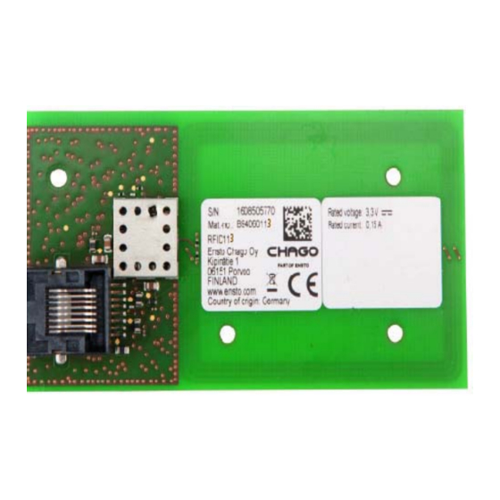 Bender RFID113 Manual