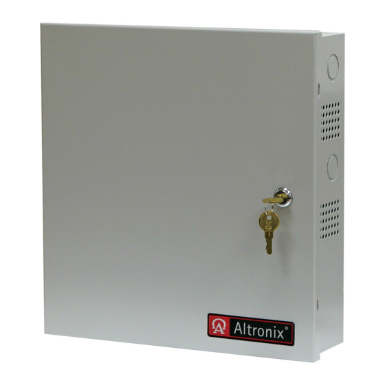 Altronix SMP3CTX Series Installation Manual