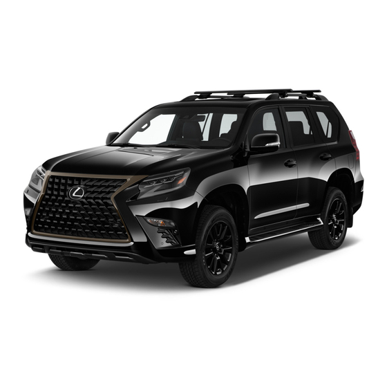 Lexus GX460 Quick Manual
