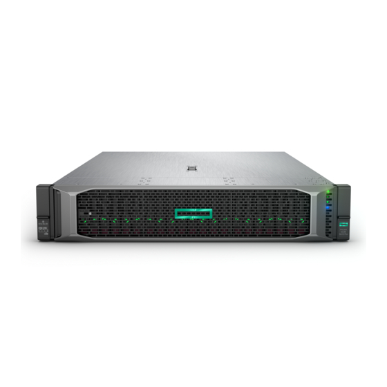Hewlett Packard Enterprise HPE ProLiant DL385 Gen10 Plus Maintenance And Service Manual