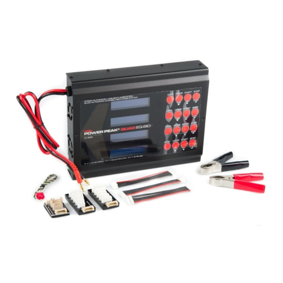 ROBBE Power Peak QUAD EQ-BID Operating Instructions Manual