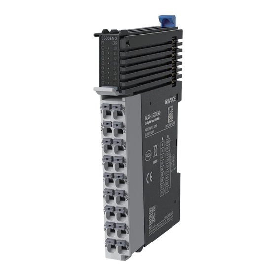 Inovance GL20-1600END Input Module Manuals