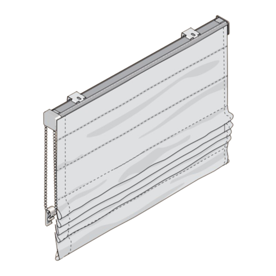 LuxaFlex Roman Blinds Mounting Instruction