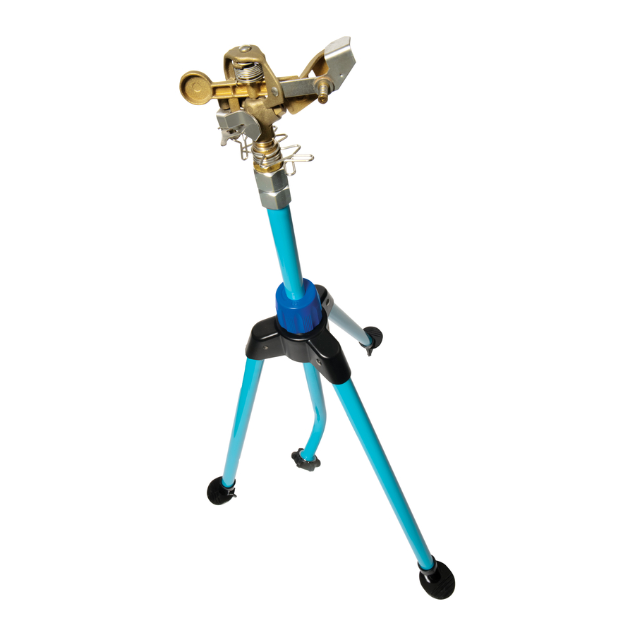 Aqua Joe AJ-IST39BM - Brass Impulse 360 Degree Sprinkler Manual