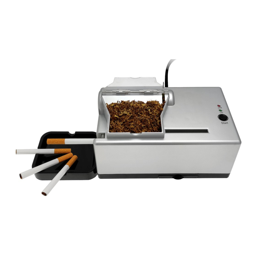 Powerfiller POWERMAX 3+ - Automatic Cigarette Injecting Machine Manual