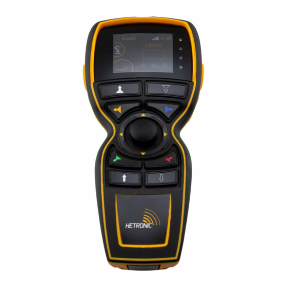 HETRONIC ERGO S Quick Start Manual