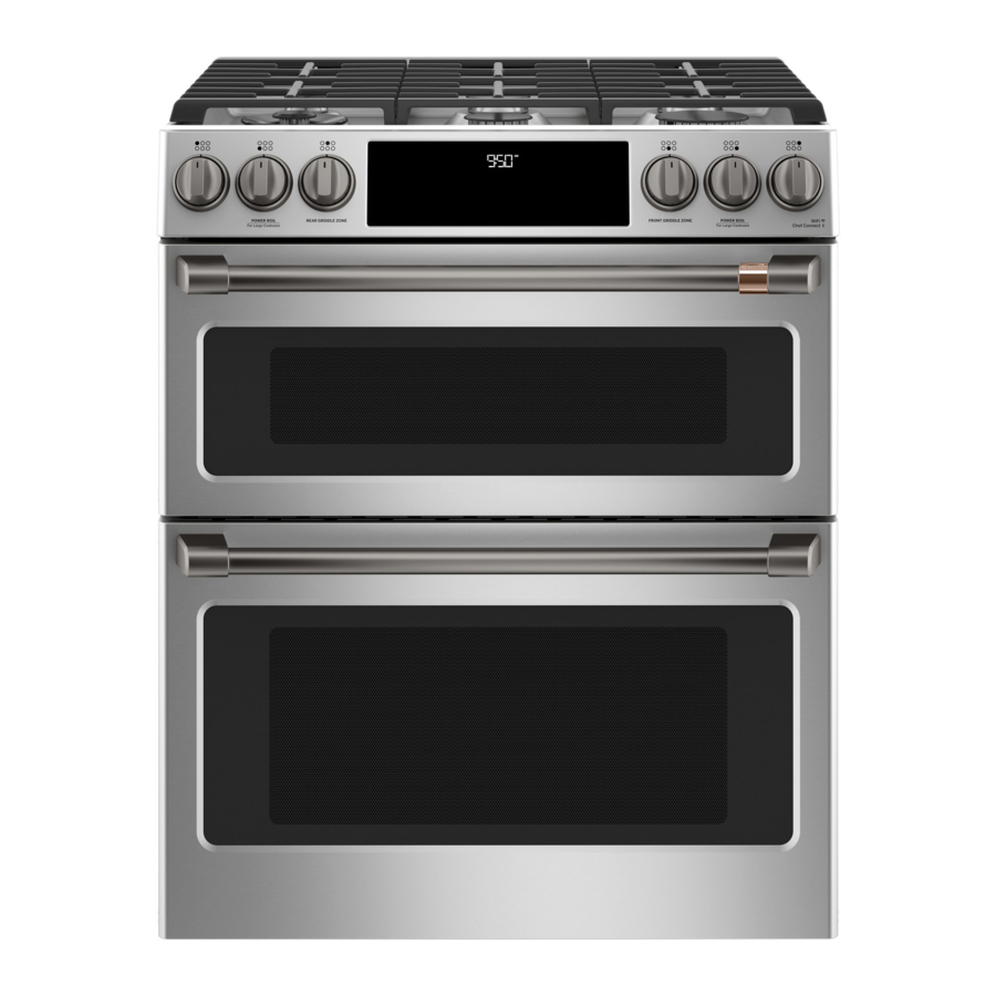 CAFE C2S950P2MS1 - Double-Oven Range Manual