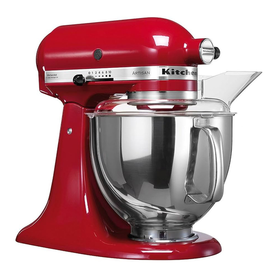 KitchenAid 5KSM150PSEER0 Manuals
