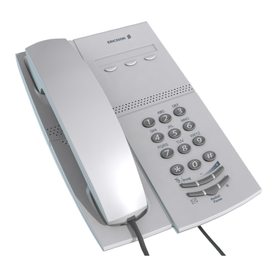 Ericsson dialog 4106 User Manual