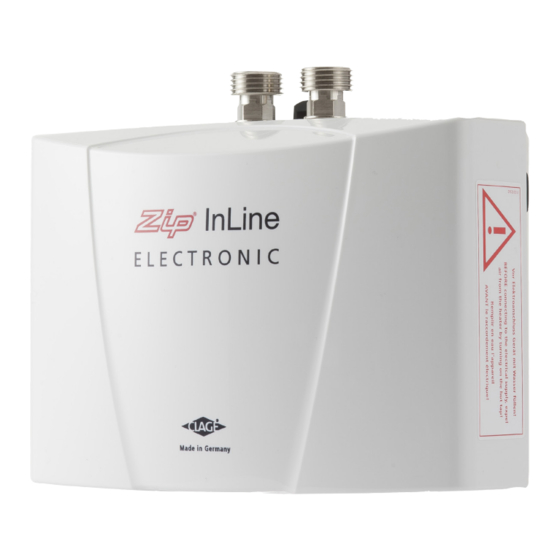 Zip InLine ES4 Instruction Manual