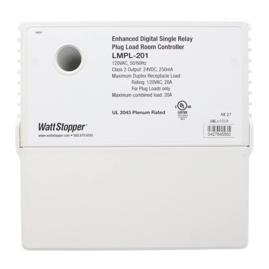 wattstopper LMPL-201 Quick Start Manual