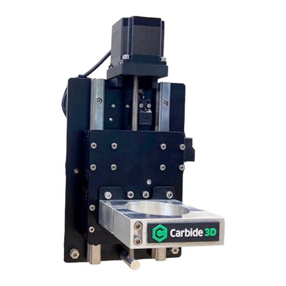 Carbide 3D Shapeoko Z-Plus Assembly Manual