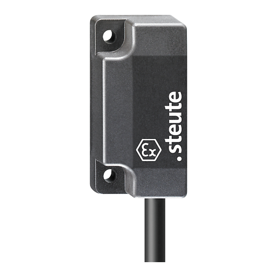 steute Ex HS Si 4 Mounting And Wiring Instructions
