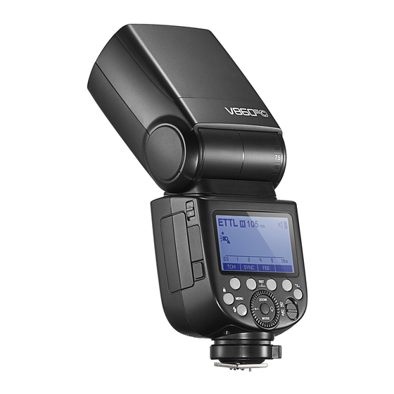 Godox V860 III Instruction Manual