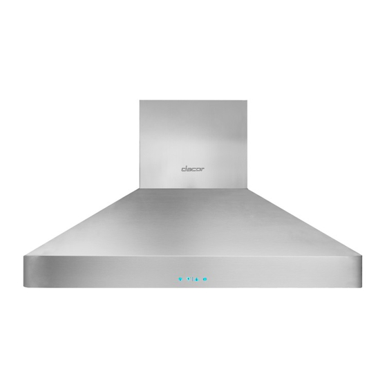Dacor Renaissance RNHE36 Installation Instructions Manual