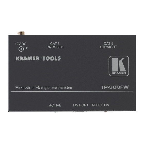 Kramer TP-300FW User Manual