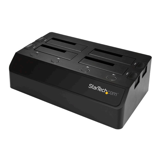 StarTech.com SDOCK4U313 Manual