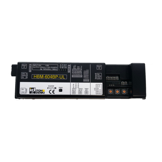 ITOH DENKI HBM-604BN Manual