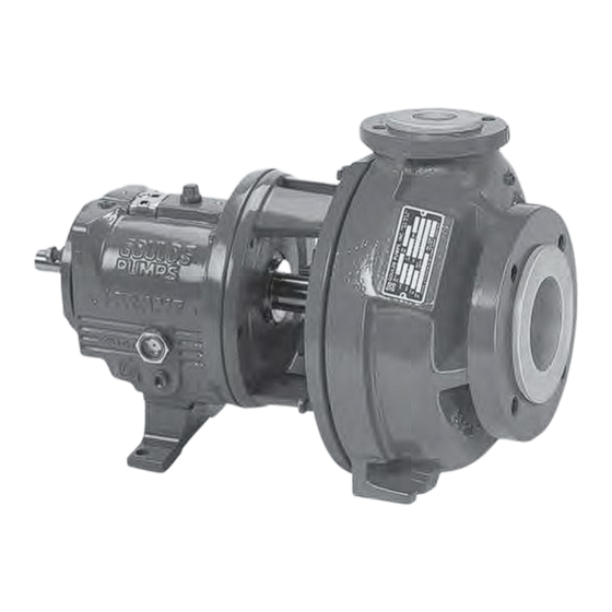 Goulds Pumps 3198 Installation, Operation And Maintenance Manual