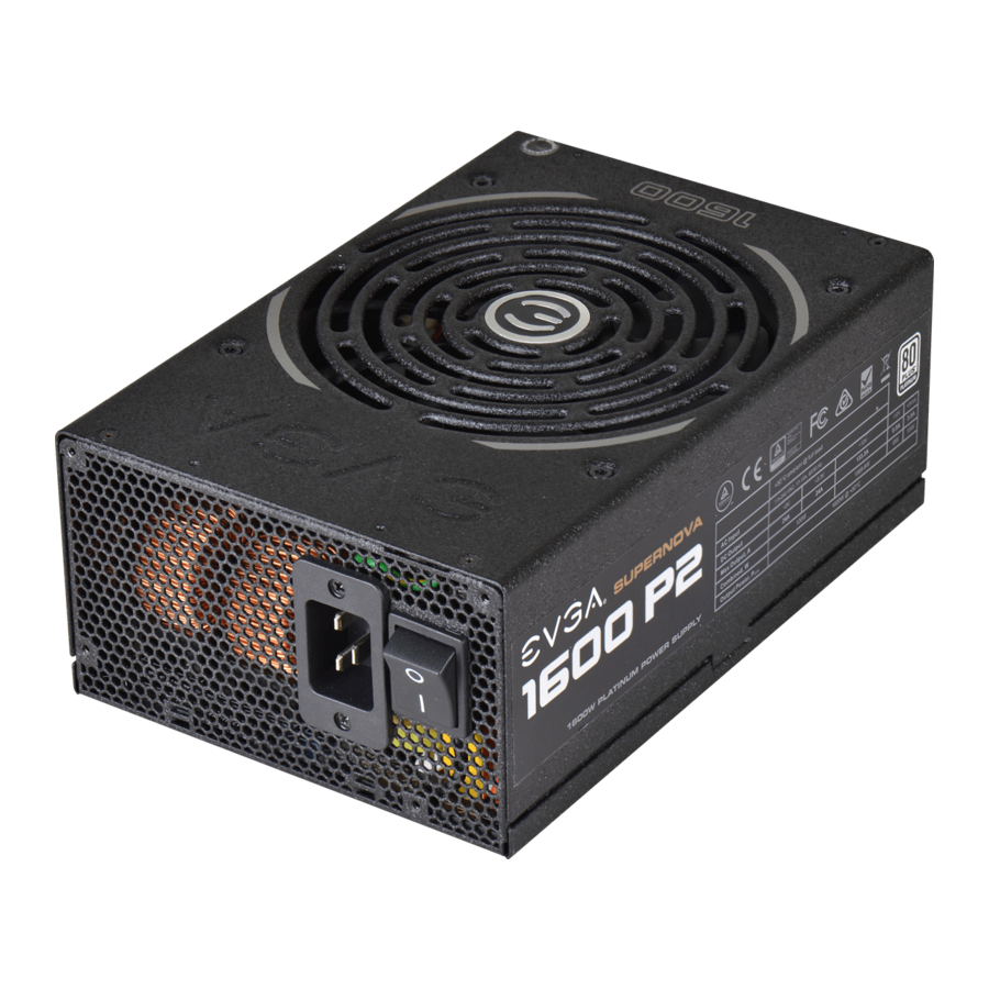 EVGA SuperNOVA 1600P2 User Manual