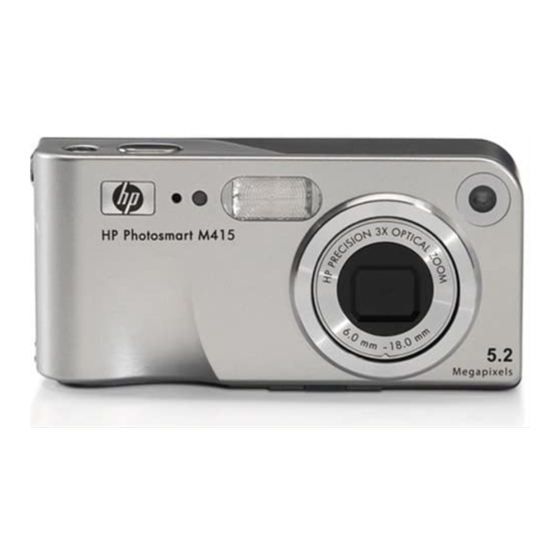 HP Photosmart M415 User Manual