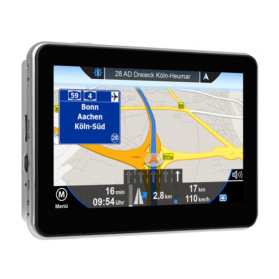 Blaupunkt travelpilot 51V Quick Manual