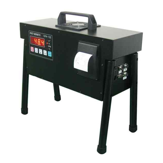 Qrotech OPA-102 Operating Manual