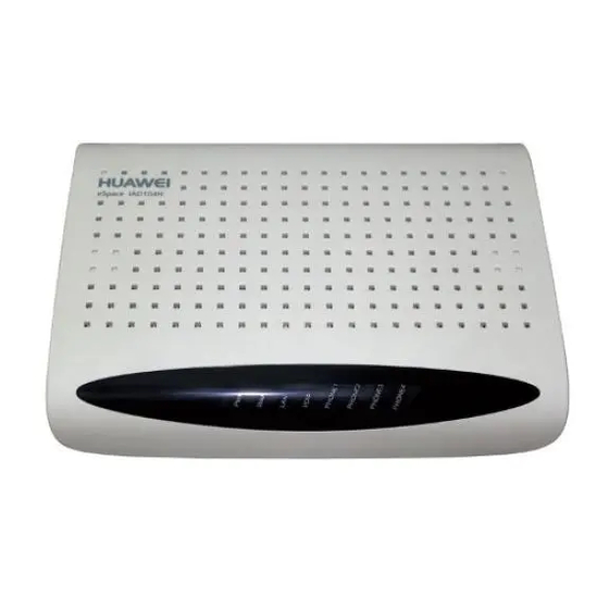 Huawei U-SYS IAD102H Quick Start Manual