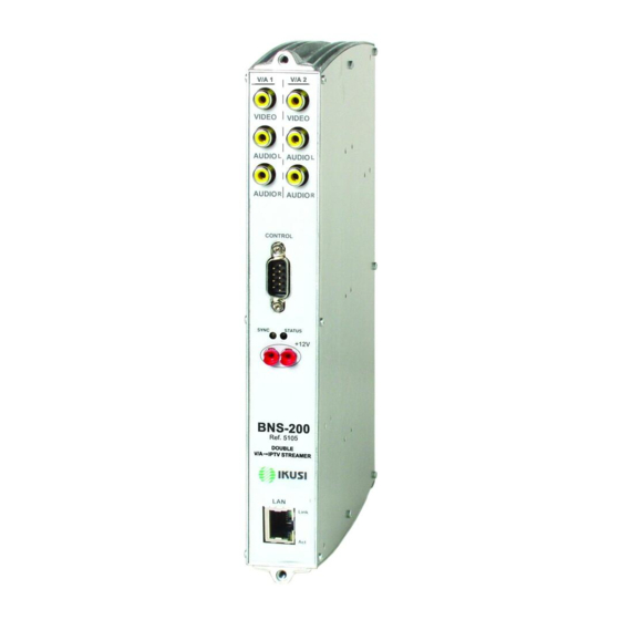 IKUSI BNS-200 Installation And Access Manual