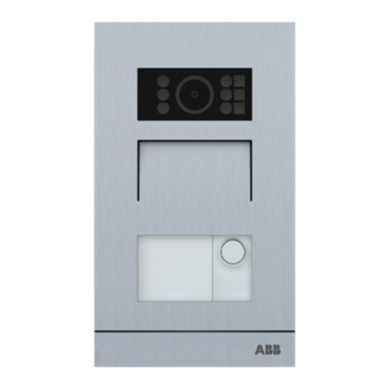 ABB Welcome M21311P1-A Manual