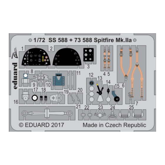 Eduard Zoom Spitfire Mk.IIa Manual