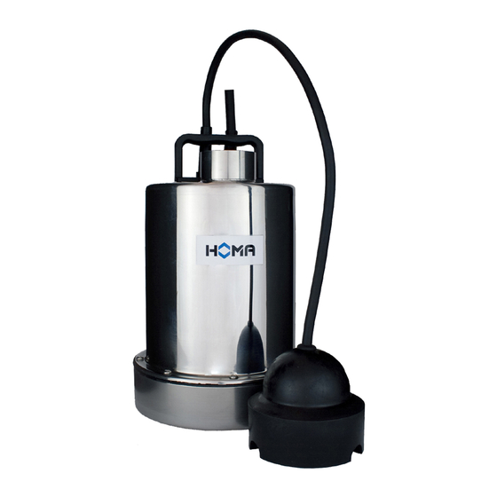 Homa C270 WF Sensoflat Original Instruction Manual