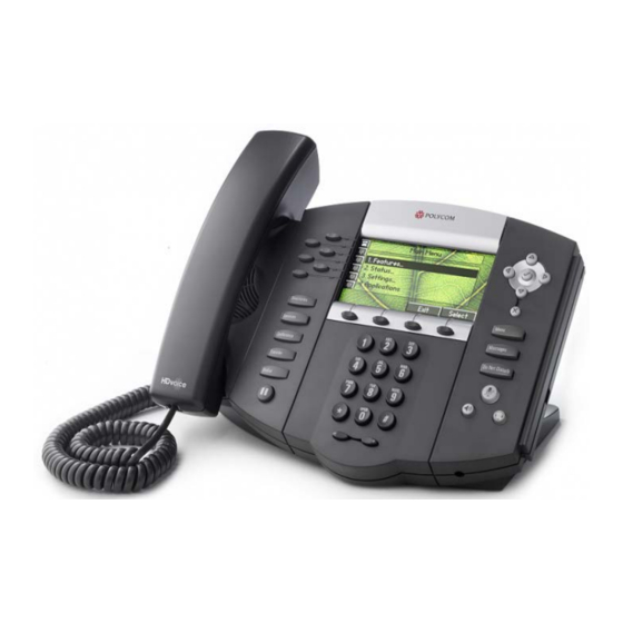 Polycom Soundpoint 670 Configuring
