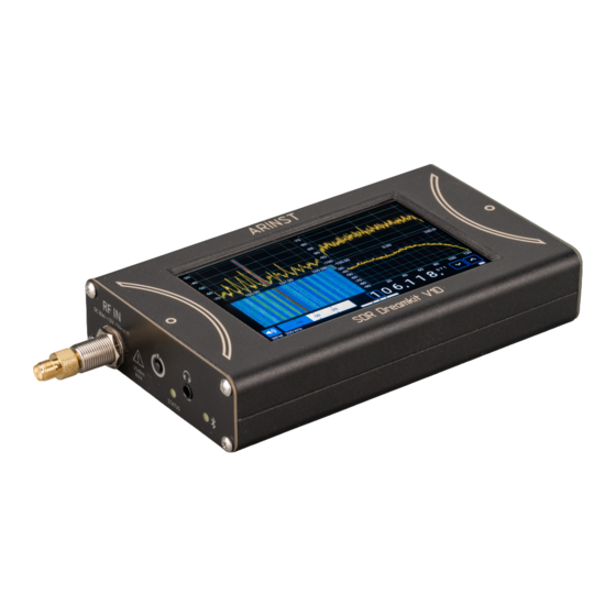 Kroks SDR Dreamkit V1D Manuals