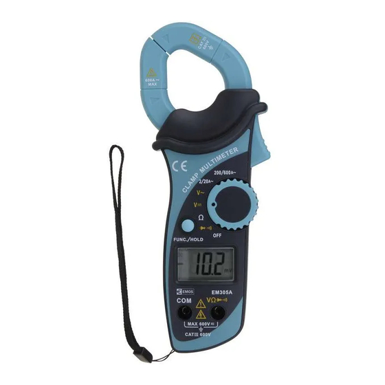 Emos EM305A Manual