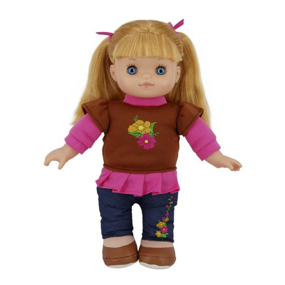 New Adventures Little Darlings Singing Suzie Manual