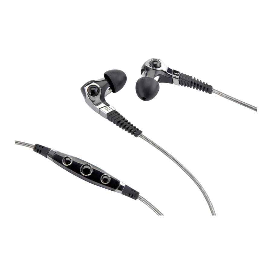 Denon MUSIC MANIAC AH-C250 - In-Ear Headphones Manual
