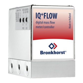 BRONKHORST IQ+FLOW Series Instruction Manual