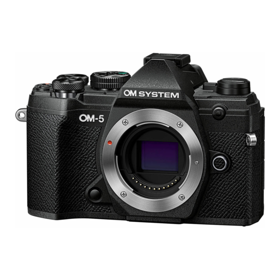 OM SYSTEM OM-5 Quick Start Manual