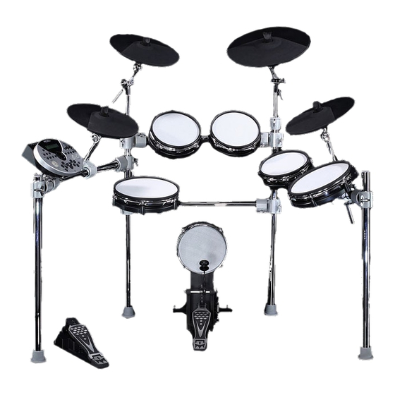 Medeli DD518DX - Drum Assembly Manual
