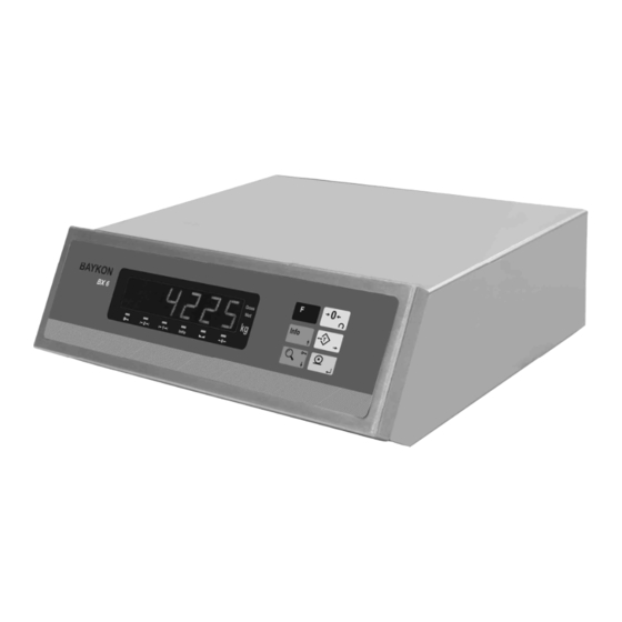 BAYKON BX 6 Operation Manual