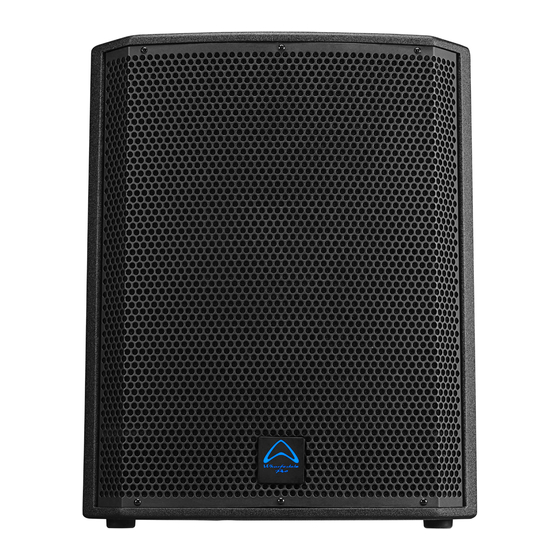 Wharfedale Pro T-Sub-AX18B Quick Start Manual