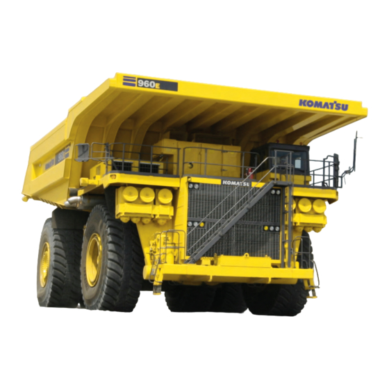 Komatsu 960E-1 Brochure