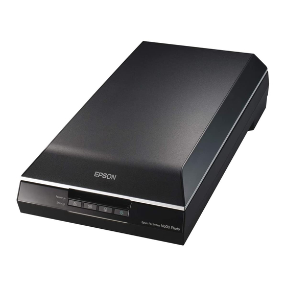 Epson Perfection V600 PHOTO Start Here