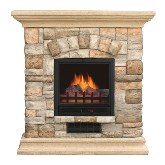Comfort Glow Freestanding Electric Fireplace EF5802R Installation Instructions And Homeowner's Manual