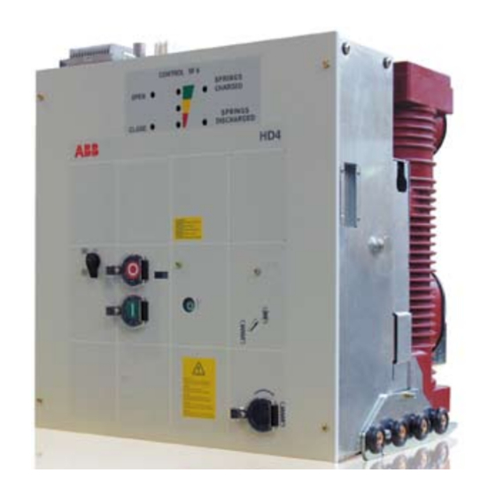 ABB HD4-HPA Series Manuals