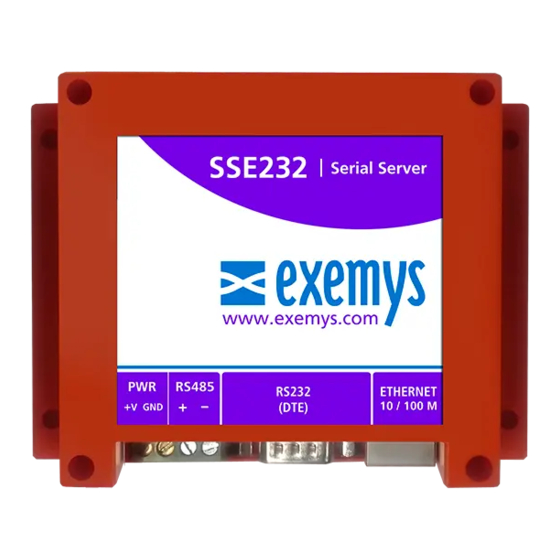 exemys SSE232-LE User Manual