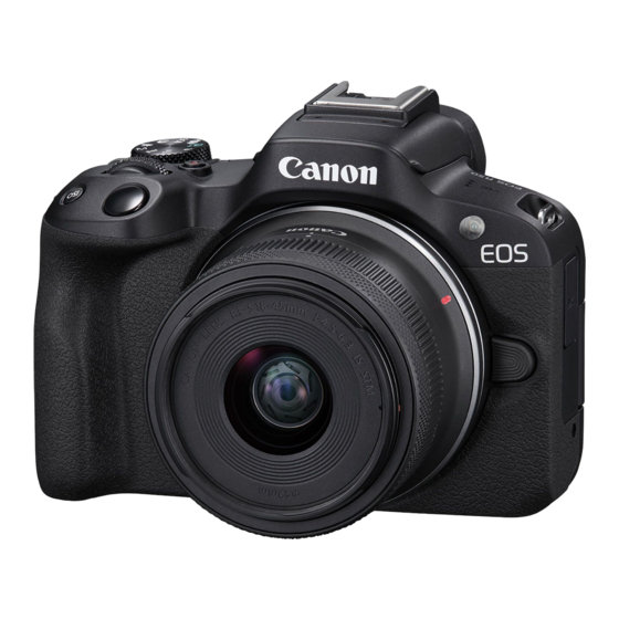 Canon EOS R50 Advanced User's Manual