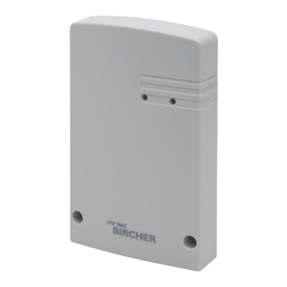 BBC Bircher XRF-R.2 Original Operating Instructions