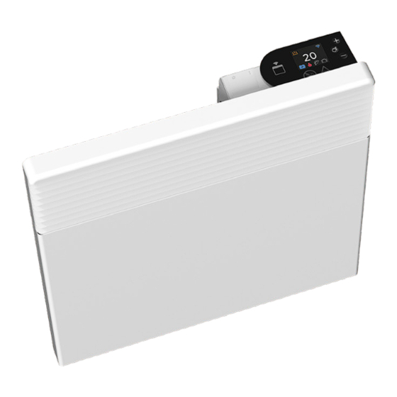 Intuis TACTIC WIFI Wall Heating Panel Manuals